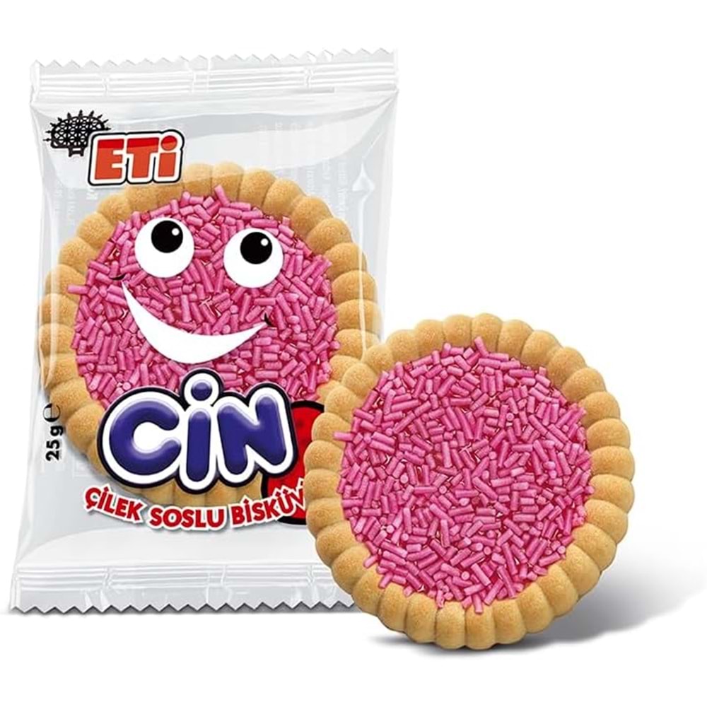 ETİ CİN ÇİLEKLİ 25 GR